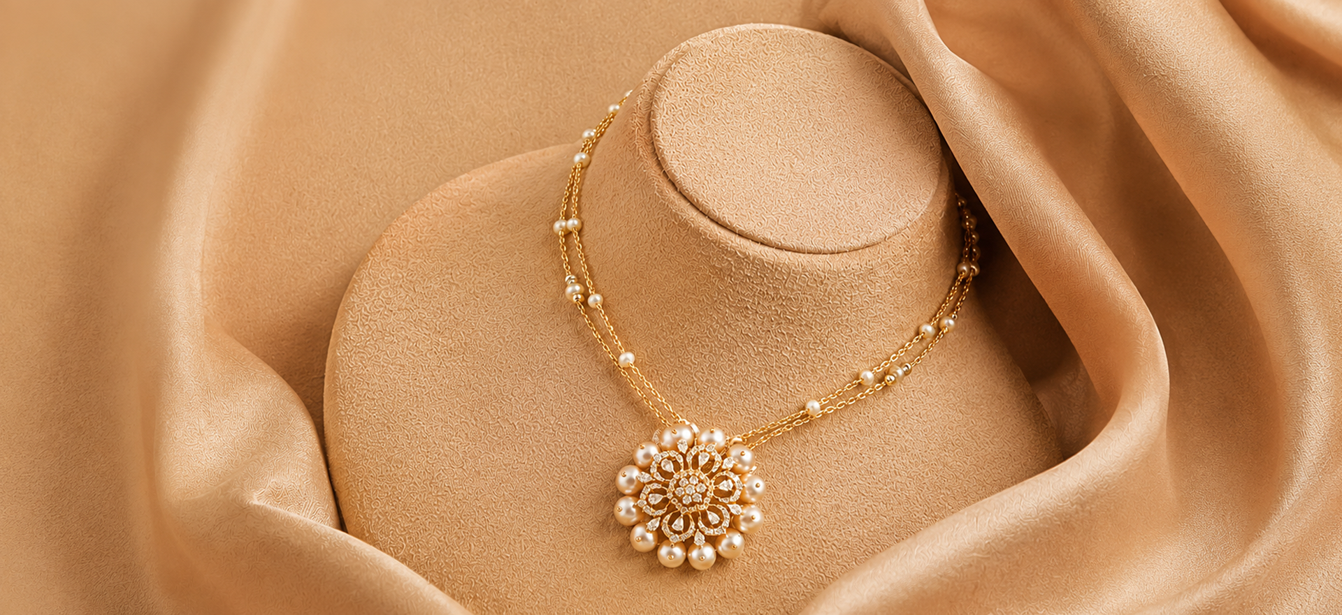 Exquisite Necklace Display
